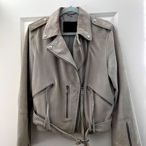 Real Suede leather jacket